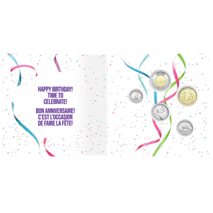 Set Canada Birthday 5 monede 2025