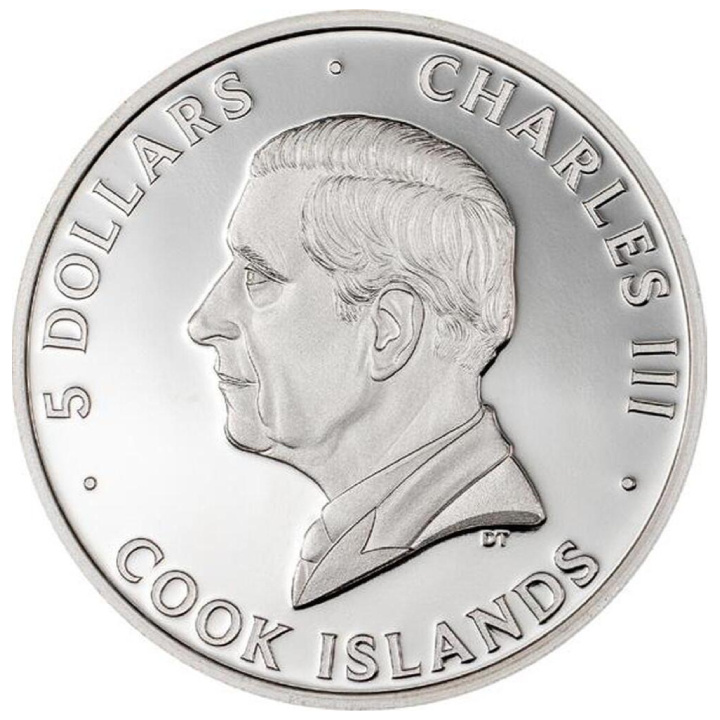 Islas Cook: In Memoriam Papa Francisco 1 Onza Plata 2025 Proof