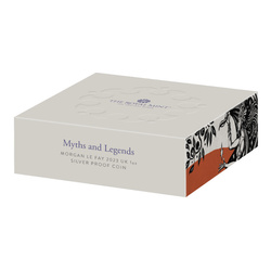 Miti e leggende: Morgan Le Fay 1 oncia d'argento 2023 Proof