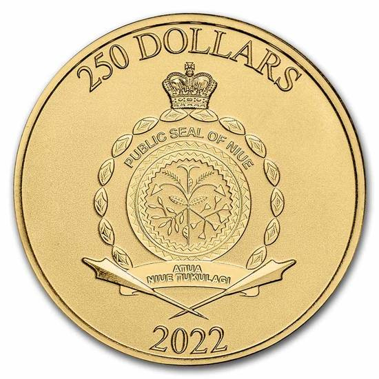 Niue: Star Wars - Rebel Alliance 1 oz Gold 2022