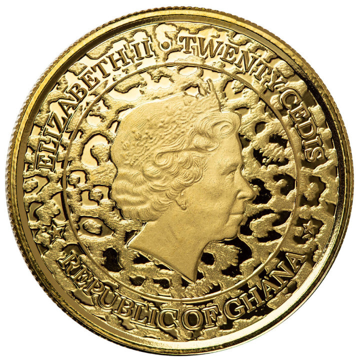 Ghana: African Leopard 1 uncja Złota 2022 Proof