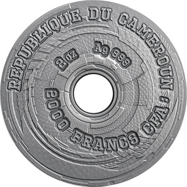Camerun Big Brother is Watching You 2 oz Argint 2023 High Relief Antique Finish