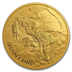 ZI:SIN Canis 1 oz Gold 2018