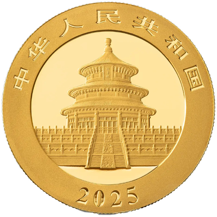 Chińska Panda 3 gramy Złota 2025