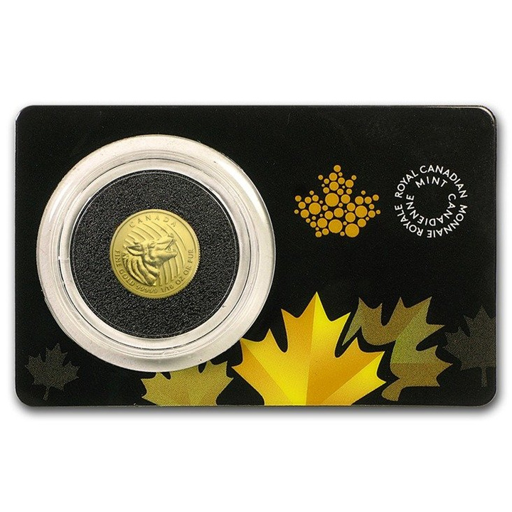 Llamada de la Naturaleza: Howling Wolf 1/10 oz Oro