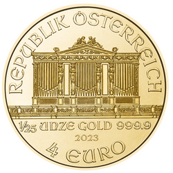 Wiedeński Filharmonik 1/25 uncji Złota 2023