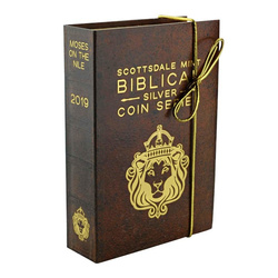 Niue: Bibliai - Mózes a Níluson 2 uncia ezüst 2019 Proof antikolt érme