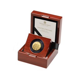 Royal Mint Lunar: A kígyó éve 1/4 uncia arany 2025 Proof