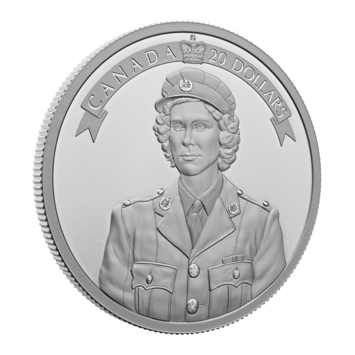Set Canada: A Tribute to an Extraordinary Life 3 x 1 oncia d'argento 2022 Proof