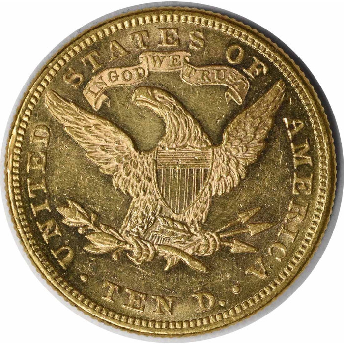 Liberty Head $10 zlato 1882