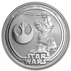 Niue: Star Wars - Luke Skywalker 1 uncja Srebra 2025