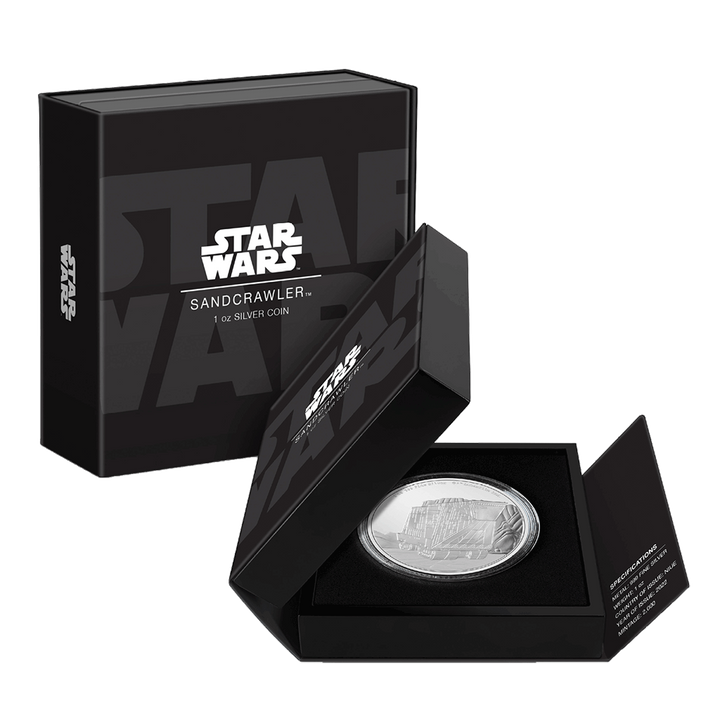 Niue: Star Wars - Sandcrawler 1 uncia ezüst 2022 Proof