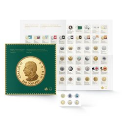 Set Canada: Annual Collection Book cu ediție specială 6 monede 2024