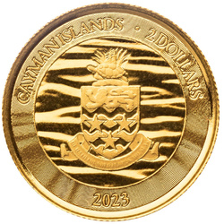 Isole Cayman: Marlin 1/10 oncia d'oro 2023 Prooflike