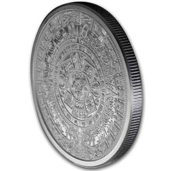 Aztec Calendar 2 oz Silver 