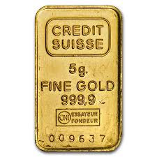 5 gram Gold Bar Unsortable