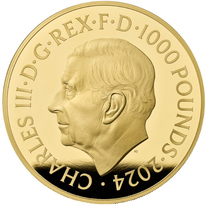 Városi kilátások: Párizs 1000 g arany 2024 Proof