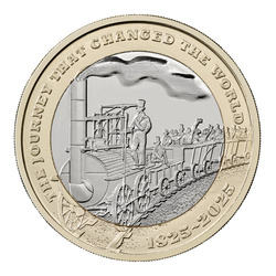 Serie de 13 monedas de cobre Reino Unido 2025