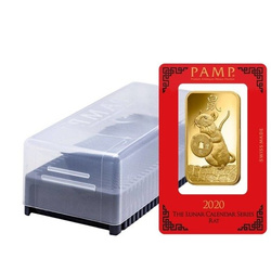 100 gram Bar Gold Lunar Year of the Rat
