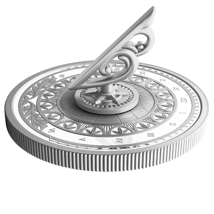 Canada The Sundial 1 oz сребро 2026 Proof