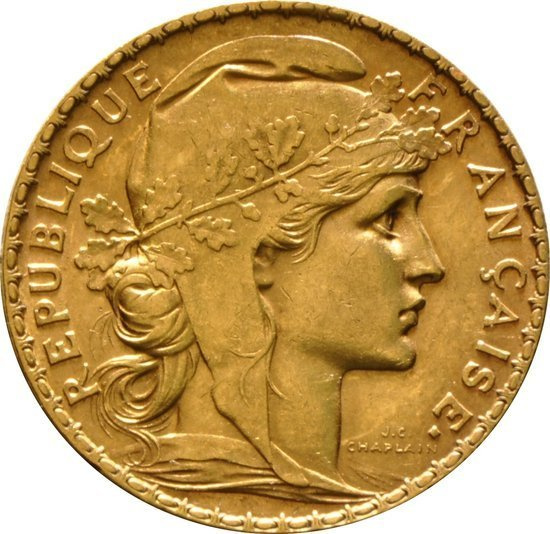 Francja, 20 Franków Marianna i Kogut Różne roczniki