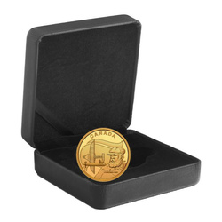 Canada : 175e anniversaire de la naissance d'Alexandre-Graham Bell 1 once d'or 2022 Proof