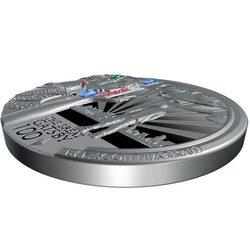 Liberia: The Great Gatsby $5 Silber 2025 Prooflike Coin