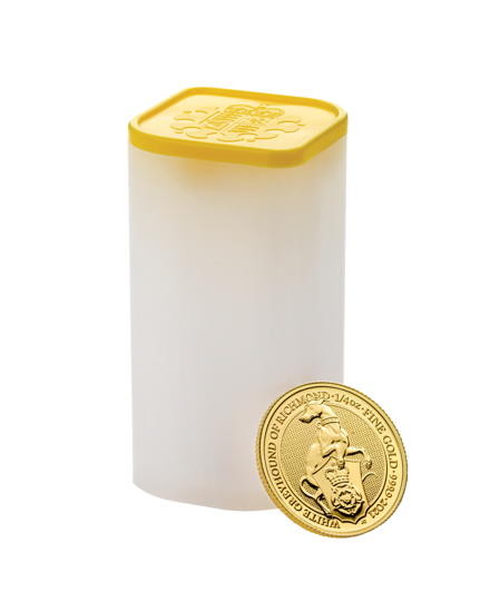 Bestias de la Reina: Carta Blanca de Richmond 1/4 oz Oro 2021