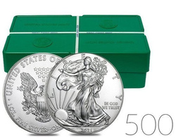 American Eagle 1 oz Silber 2021 PAKET 500 Stück
