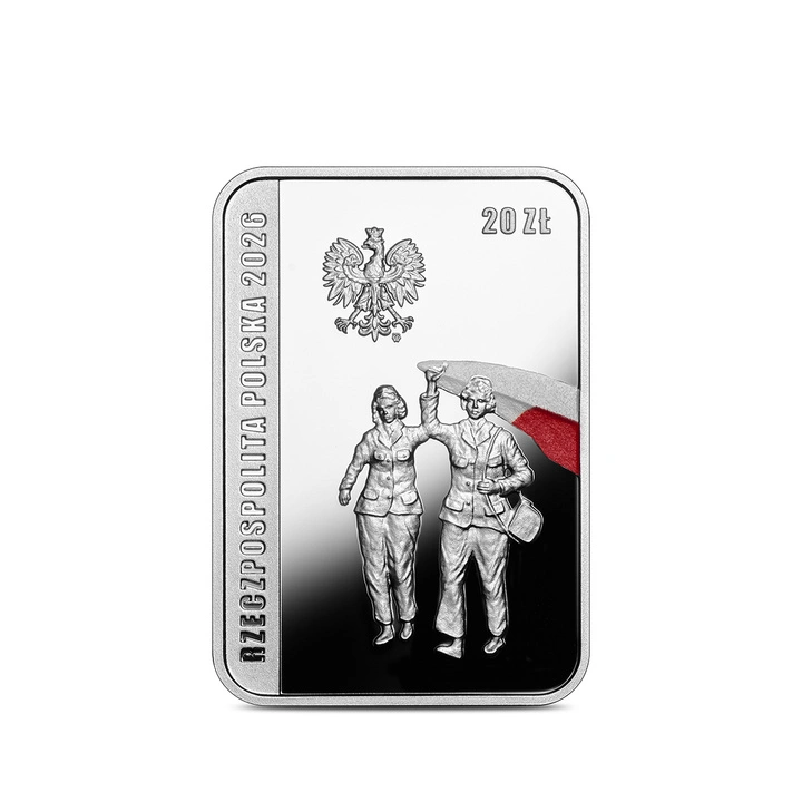 Srebrna Moneta 70. rocznica Poznańskiego Czerwca ‘56 Srebro 20 zł 2026 Etui/Folder
