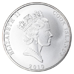 Cook Islands Bounty 1 oz Silver 2010