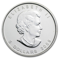 Canadian Maple Leaf 1 oz Silver 2009