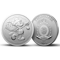 Niue: Disney - Seasons Greetings 1 oz Silver 2025