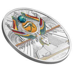 Niue: The Eye of Horus coloured $1 Silver 2022 Proof High Relief