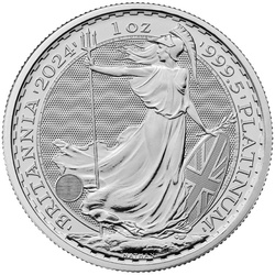 Britannia 1 uncja Platyny 2024