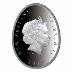 Kiwi de color 1 oz Plata 2016 Proof