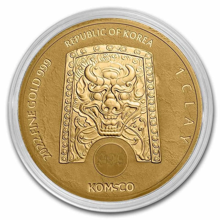 Corea del Sud: Chiwoo Cheonwang 1 oncia d'oro 2022
