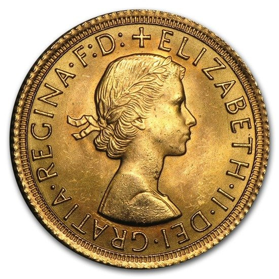 Soberano de Oro Gran Bretaña Soberano de Oro 1966 Estado: II