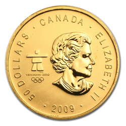 Tótem Olímpico Thunderbird 1 oz Oro 2009