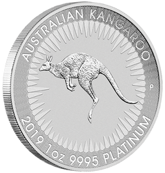 Australijski Kangur 1 Uncja Platyny 2019