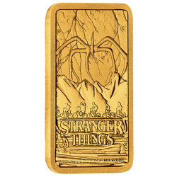 Lingote de oro Stranger Things 1 g de oro 2026