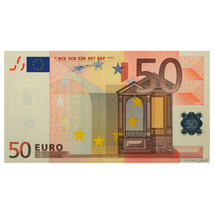 Billete de 50 euros (50EUR) Billete en circulación