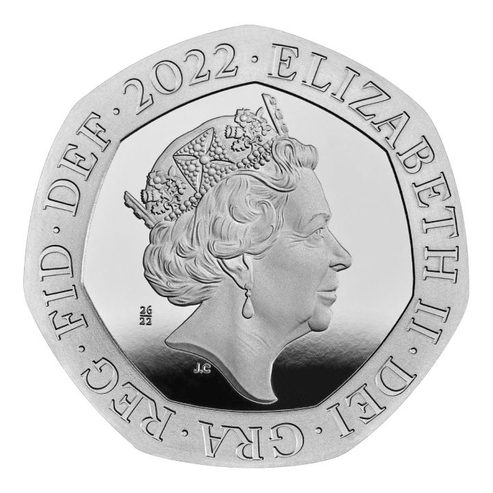 Set of 10 Her Majesty Queen Elizabeth Platinum 2022 Proof coins