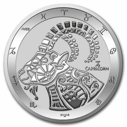 Tokelau: Zodiac Series - Capricornio 1 oz Plata 2021