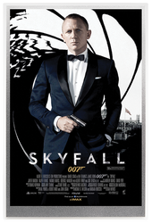 Filmplakát: 007 James Bond – Skyfall 5 gramm ezüst 2020 (ezüstfólia)