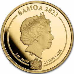 Samoa: DC Comics - The Flash 1 oncia d'oro 2023