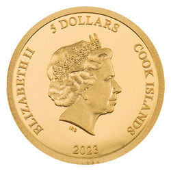 Cook Islands: Mountains – Half Dome 0,5 grama Złota 2023 Proof