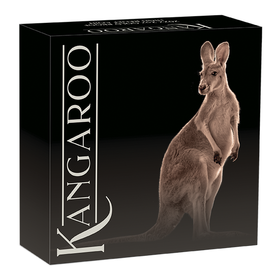 Set Australian Kangaroo 1oz & 2oz Gold 2022 Proof