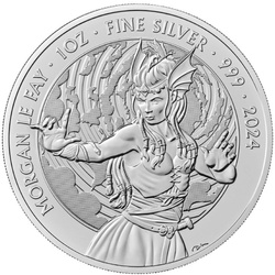 Myths & Legends: Morgan Le Fay 1 oz Silver 2024