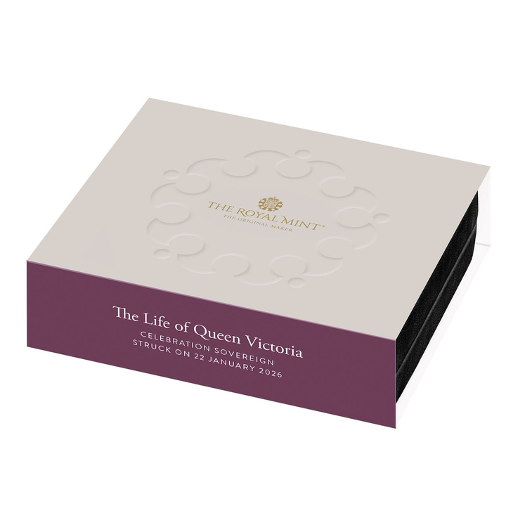 La vita della regina Vittoria Sovereign oro 2026 Proof